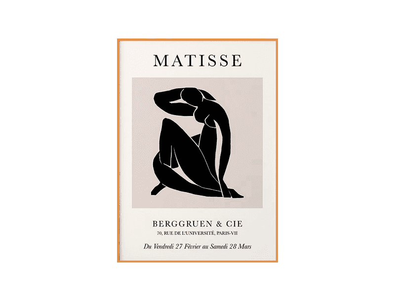 Quadro Matisse IV L:0,50 A:0,70